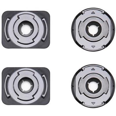 DJI Osmo Action Part 2 - Adhesive Supports for Osmo Action Video Camera, Accessories for Connecting Camera to Flat and Curved Surfaces, Support for New Shooting Options