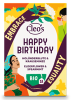 Cleo's Happy Birthday Elderflower & Spearmint Bio - thumbnail