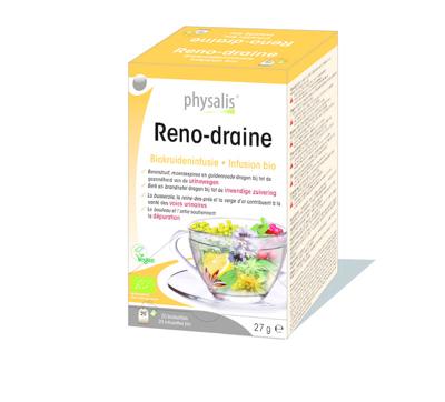 Physalis Biokruideninfusie Reno-Draine Thee 20Stuks Physalis Biokruideninfusie Reno-Draine Thee 20Stuks