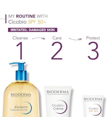 Bioderma Cicabio Verzachtende Herstellende Verzorging SPF50+ 30ml Bioderma Cicabio Verzachtende Herstellende Verzorging SPF50+ 30ml