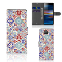 Sony Xperia 10 | Bookcase | Tiles Color - thumbnail
