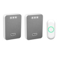 Byron DBY-22324 Complete set voor Draadloze deurbel - thumbnail