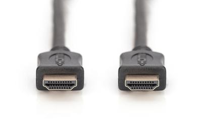 Digitus AK-330107-030-S HDMI-kabel HDMI Aansluitkabel HDMI-A-stekker, HDMI-A-stekker 3.00 m Zwart 4K UHD, Audio Return Channel (ARC), Vergulde steekcontacten Digitus AK-330107-030-S HDMI-kabel HDMI Aansluitkabel HDMI-A-stekker, HDMI-A-stekker 3.00 m Zwart 4K UHD, Audio Return Channel (ARC), Vergulde steekcontacten