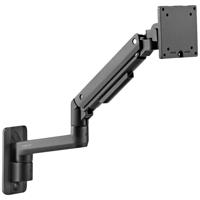 LogiLink BP0169 Monitor-wandbeugel Aantal monteerbare displays: 1 Display(s) Zwart Draaibaar, In hoogte verstelbaar, Kantelbaar, Roteerbaar, Zwenkbaar - thumbnail