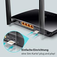 TP-LINK TL-MR6400 WiFi-router 2.4 GHz 300 MBit/s - thumbnail