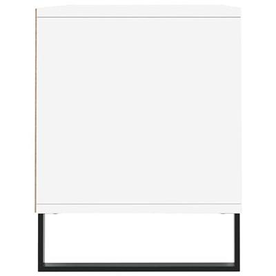 Tv-meubel 100x34,5x44,5 cm bewerkt hout wit