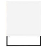 Tv-meubel 100x34,5x44,5 cm bewerkt hout wit - thumbnail