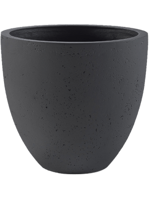 Grigio plantenbak Egg Pot M antraciet betonlook