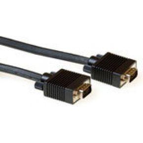 ACT AK4273 High Performance VGA Aansluitkabel Male-Male Zwart - 20 meter