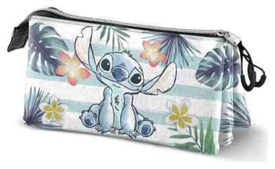 Lilo & Stitch Triple Pencil Case Ocean