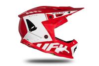 UFO PLAST Helmet echus m red/white - thumbnail