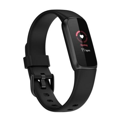For Fitbit Luxe Silicone Color Buckle Replacement Strap Watchband Size:S(Black) For Fitbit Luxe Silicone Color Buckle Replacement Strap Watchband Size:S(Black)