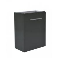 Wiesbaden fonteinkast tbv HS fonteintje l/r 1 deur 40x21 hoogglans grijs - thumbnail