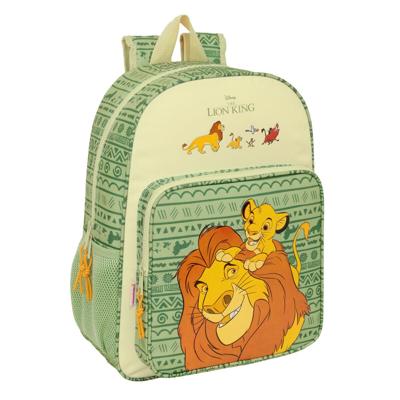 Schoolrugzak Mufasa Groen Beige 33 x 42 x 14 cm
