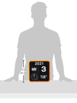 Karlsson Mini Flip Wandklok 24,5 x 24,5 cm Karlsson Mini Flip Wandklok 24,5 x 24,5 cm