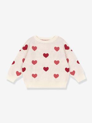 Trui met hartjesmotieven KONGES SLOJD rozen Trui met hartjesmotieven KONGES SLOJD rozen