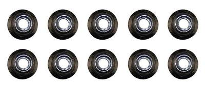 Axial - M4 Nylon lock nut black (10pcs) (AXA1045)