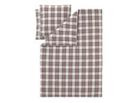 LIVARNO Satijnen dekbedovertrek 200 x 200 cm (Geruit) - thumbnail