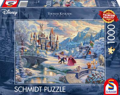 Disney Beauty and the beast Puzzel 1000 Stukjes
