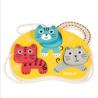 Jumbo Drie Katten vormenpuzzel - thumbnail