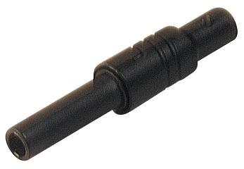 SKS Hirschmann KUN S Veiligheids-lamellenbus Bus, recht Stift-Ø: 4 mm Geel 1 stuk(s)