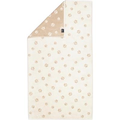 Cawö Cawo We love Dogs gemustert 6247 Badlaken 80x150 natur/beige
