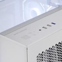 Micro ATX/ITX Mini tower BehuizingBehuizing Mars Gaming MCVISIONW Wit - thumbnail