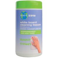 Bi-Office Reinigingsdoekjes Earth-It whiteboard pak van 100 stuks - thumbnail