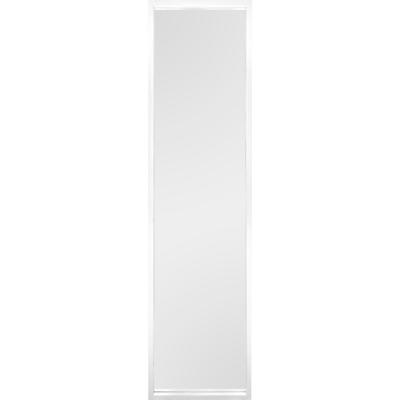 Spiegel - Wandspiegel - Trion Lea - Staande Spiegel - Wit - 32x124cm - Spiegelglas - Polystyreen