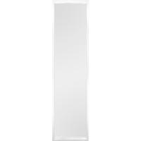 Spiegel - Wandspiegel - Trion Lea - Staande Spiegel - Wit - 32x124cm - Spiegelglas - Polystyreen - thumbnail