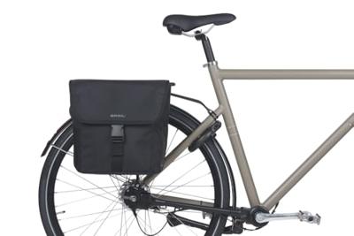 Basil Tas go dubbel | zwart 32l