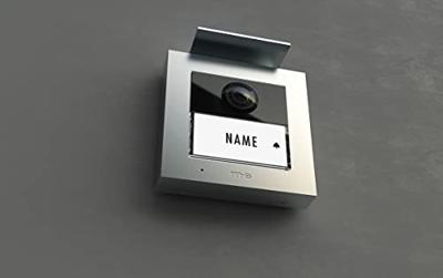 m-e modern-electronics VDV-2010 S Buitenunit voor Video-deurintercom Kabelgebonden, RFID Zilver