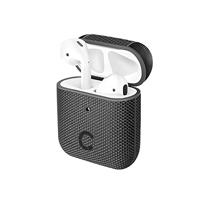 Cygnett TekView Slim Case voor Air Pods 1 & 2 - Grijs/Zwart - thumbnail