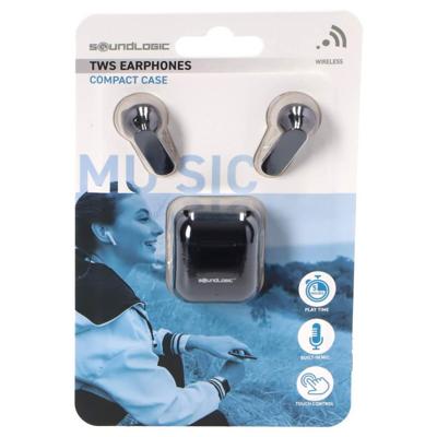 SoundLogic Draadloze Oordopjes Zwart SoundLogic Draadloze Oordopjes Zwart