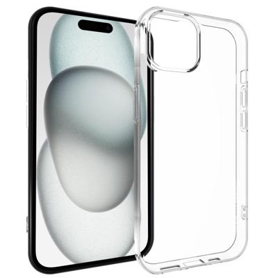 Accezz Clear Backcover iPhone 15 Telefoonhoesje Transparant