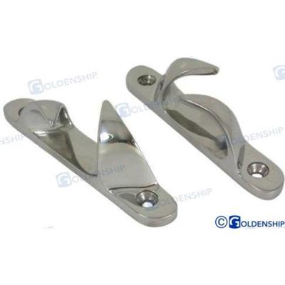Cornamusas, bitas y guiacabos GS70071 - GUIACABOS INOX. -PAR- 148 MM.