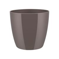 Bloempot Brussels diamond rond 18 cm oyster pearl elho - Elho - thumbnail