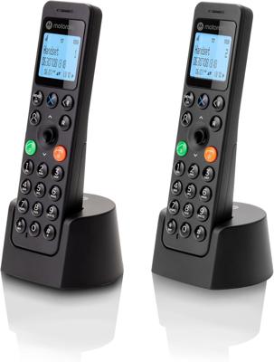 Motorola Design DECT Phone Zwart