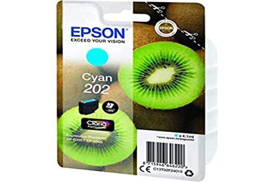 Epson 202 4.1ml 300pagina's Cyaan inktcartridge - [C13T02F24020]