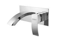 Sapho Ginko inbouw wastafelkraan chroom - thumbnail