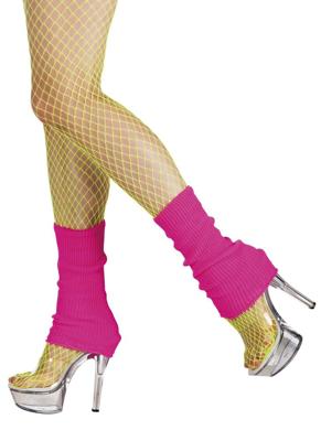 Boland Beenwarmers basic neon roze