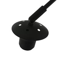 Steinhauer Zwarte wandlampSparkled Light bamboe - 4151ZW - thumbnail