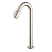 Toiletkraan XL BWS Cemal 1/2" Geborsteld Staal - thumbnail