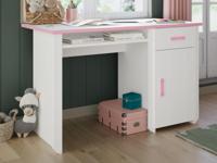 Bureau ROBINSON wit/roze - thumbnail