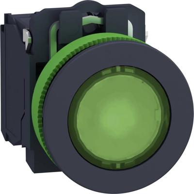 Schneider Electric XB5FW33B5 Verlichte druktoets Terugstelbaar 600 V 3 A 1x NO, 1x NC IP66, IP67, IP69, IP69K 1 stuk(s)