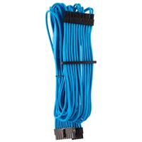 Corsair Premium kabel, 24 pin, ATX, type 4 (generatie 4-serie), met ommanteling, blauw - thumbnail