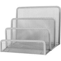 Q-CONNECT briefhouder 3 delig metaal zilver - thumbnail