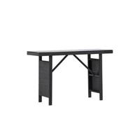 Rebellenclub Brisko Buiten Bijzettafel - 120 x 40cm - Zwart - thumbnail