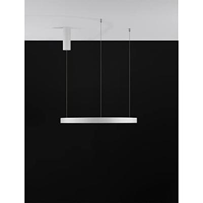 Lyora Ronde hanglampPerrine wit Ø 60cm - 9345617