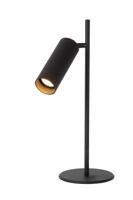 Lucide CLUBS - Bureaulamp - 1xGU10 - Zwart - thumbnail